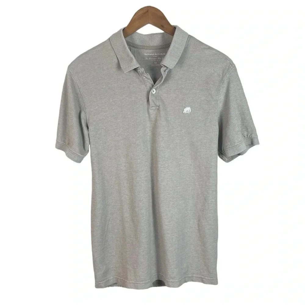 PO705 Men’s Banana Republic Classic Casual Polo Shirt M